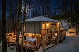 Creekside Retreat | Hot Tub & Firepit | Sleeps 8 - Image 5