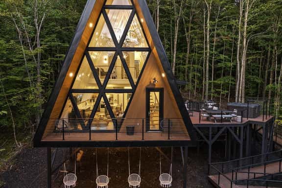 Sky-High A Frame Retreat Hottub & EV charging - Image 1